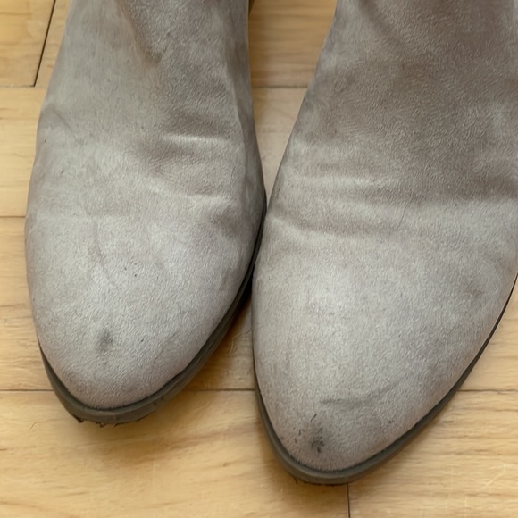 Old Navy Faux Suede Ankle Boots - Picture 7 of 9